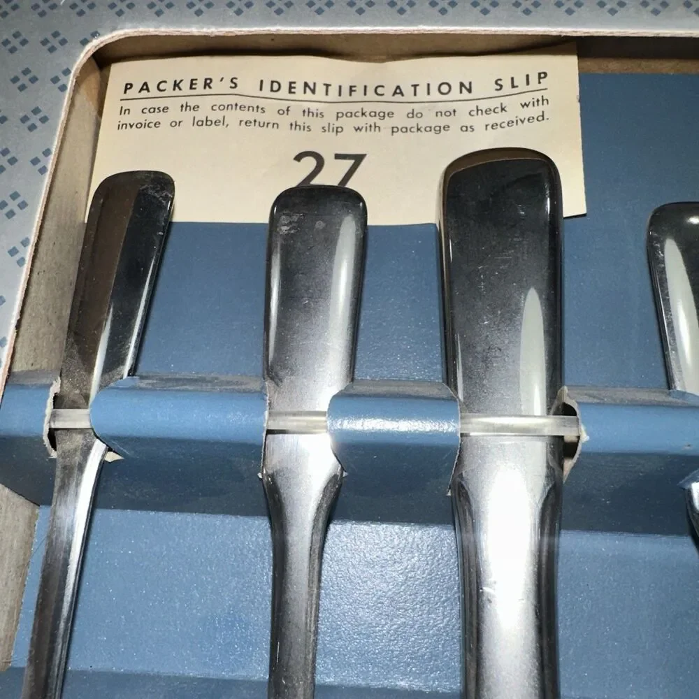 Vtg Oneida Rodgers Flatware Silverware American Ballad 20Pc Stainless USA NEW